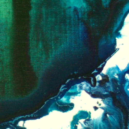 <span class="artinfo"><span class="arttitle">Fluvial (Flood)</span>, 2026, Acrylic on canvas 30" x 40"</span>