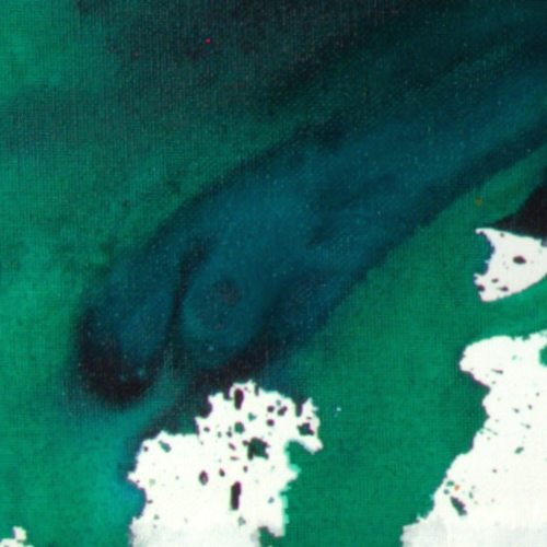 <span class="artinfo"><span class="arttitle">Unfurling</span>, 2026, Acrylic on canvas 36” x 48”</span>