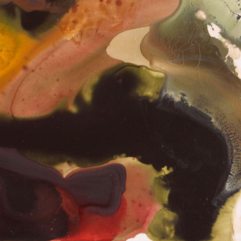 <span class="artinfo"><span class="arttitle">Atoll</span>, 2017, Acrylic on clay board panel, 8" x 10" x 2"</span>