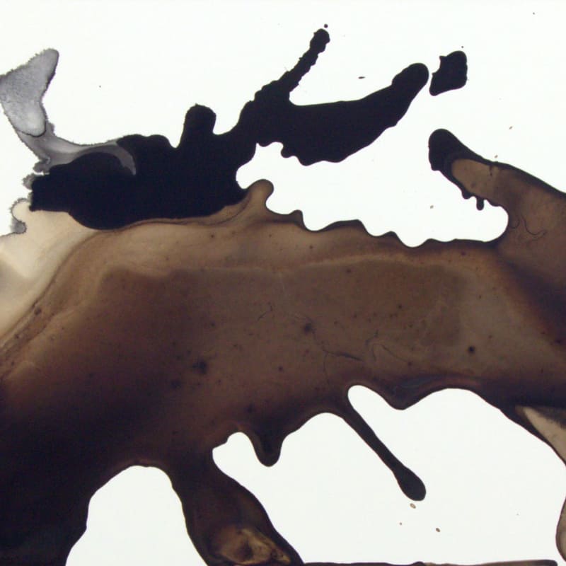 <span class="artinfo"><span class="arttitle">Fugal</span>, 2018, Acrylic on clay board panel, 12" x 36" x 2"</span>