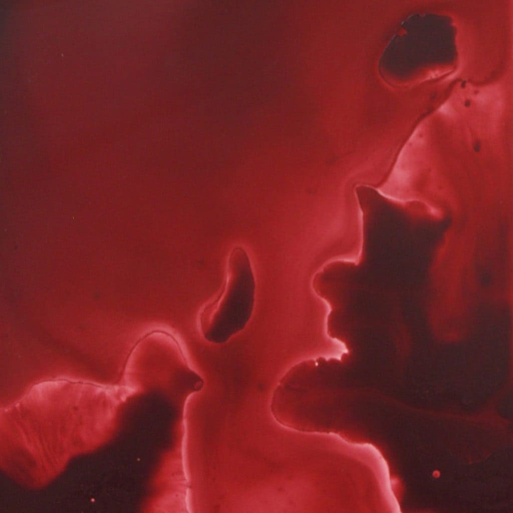 <span class="artinfo"><span class="arttitle">Ineffable Amulet</span>, 2015, Acrylic on clay board panel, 12" x 6" x 2¼"</span>