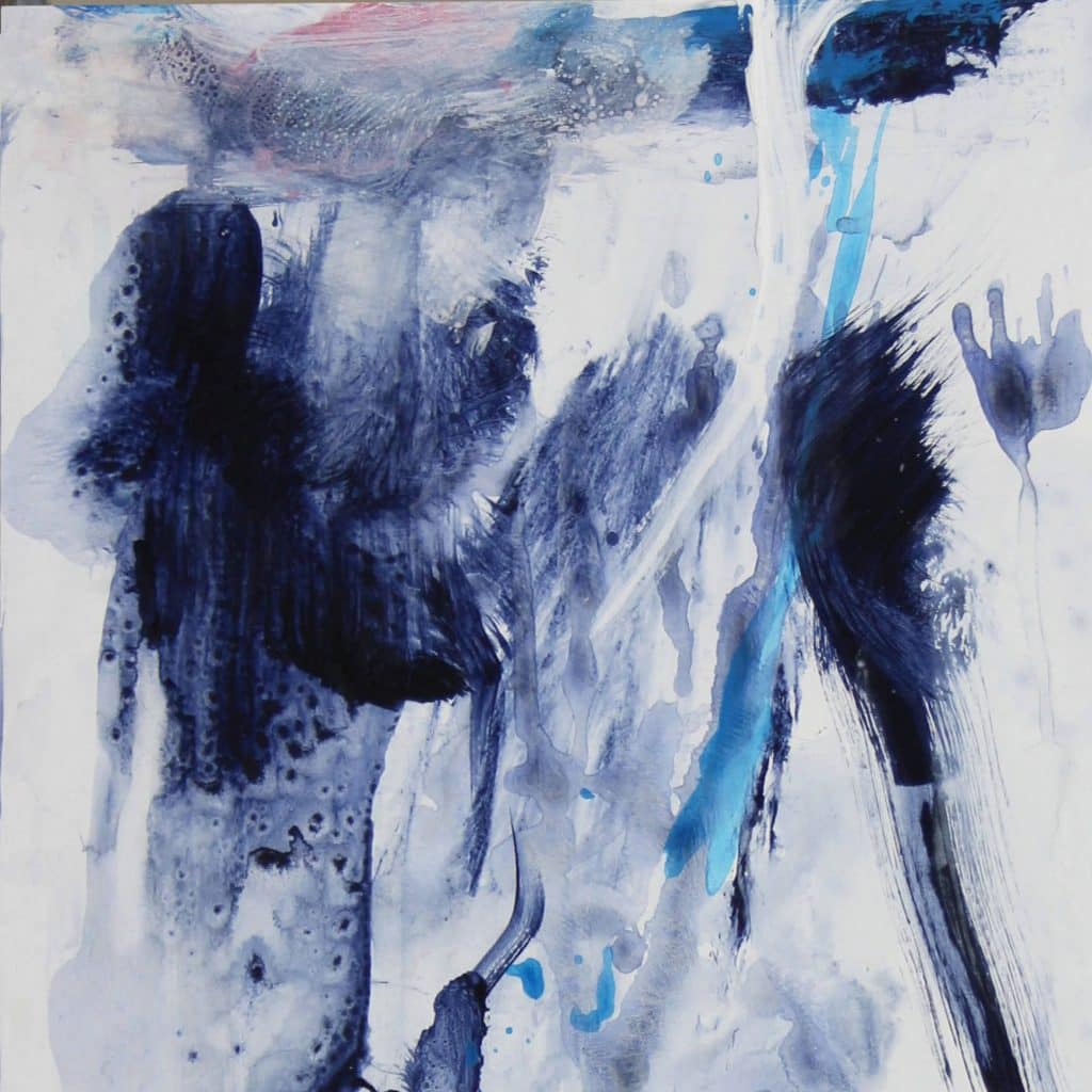 <span class="artinfo"><span class="arttitle">Magnetic North</span>, 2012, Acrylic on canvas, 20" x 10"</span>