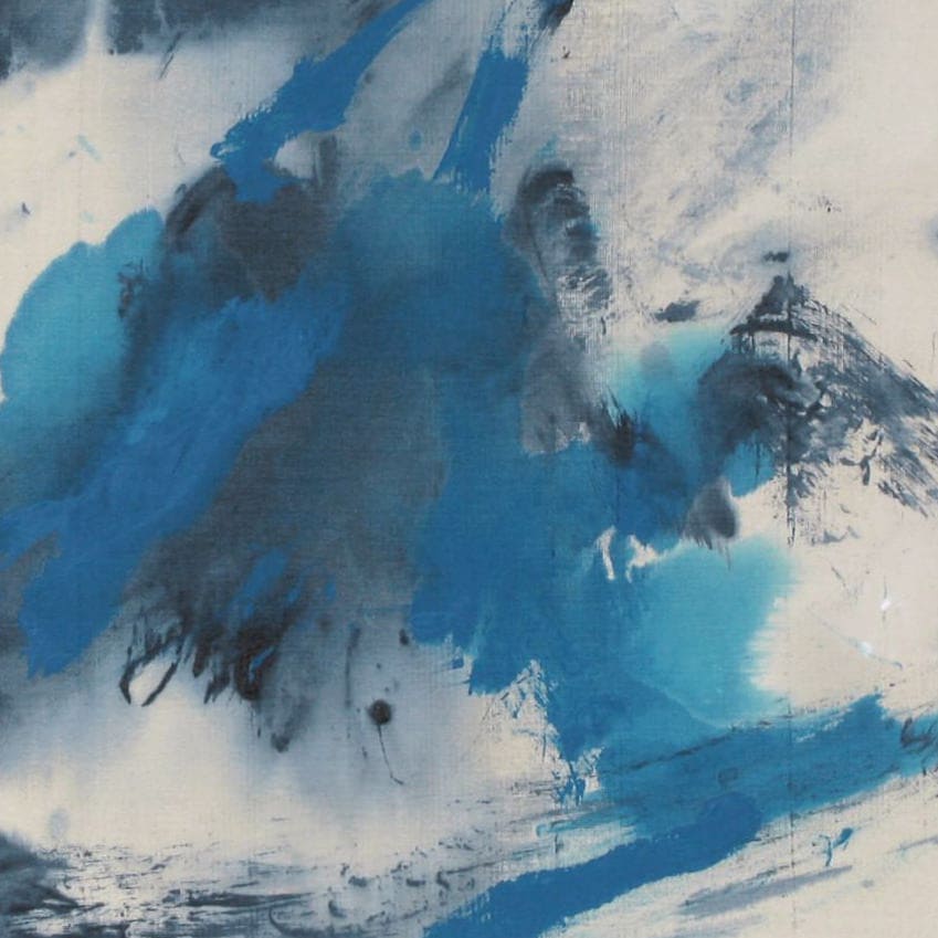 <span class="artinfo"><span class="arttitle">Shogun</span>, 2011, Silk on board, 17¾" x 12" <span class="artsold">sold</span></span>