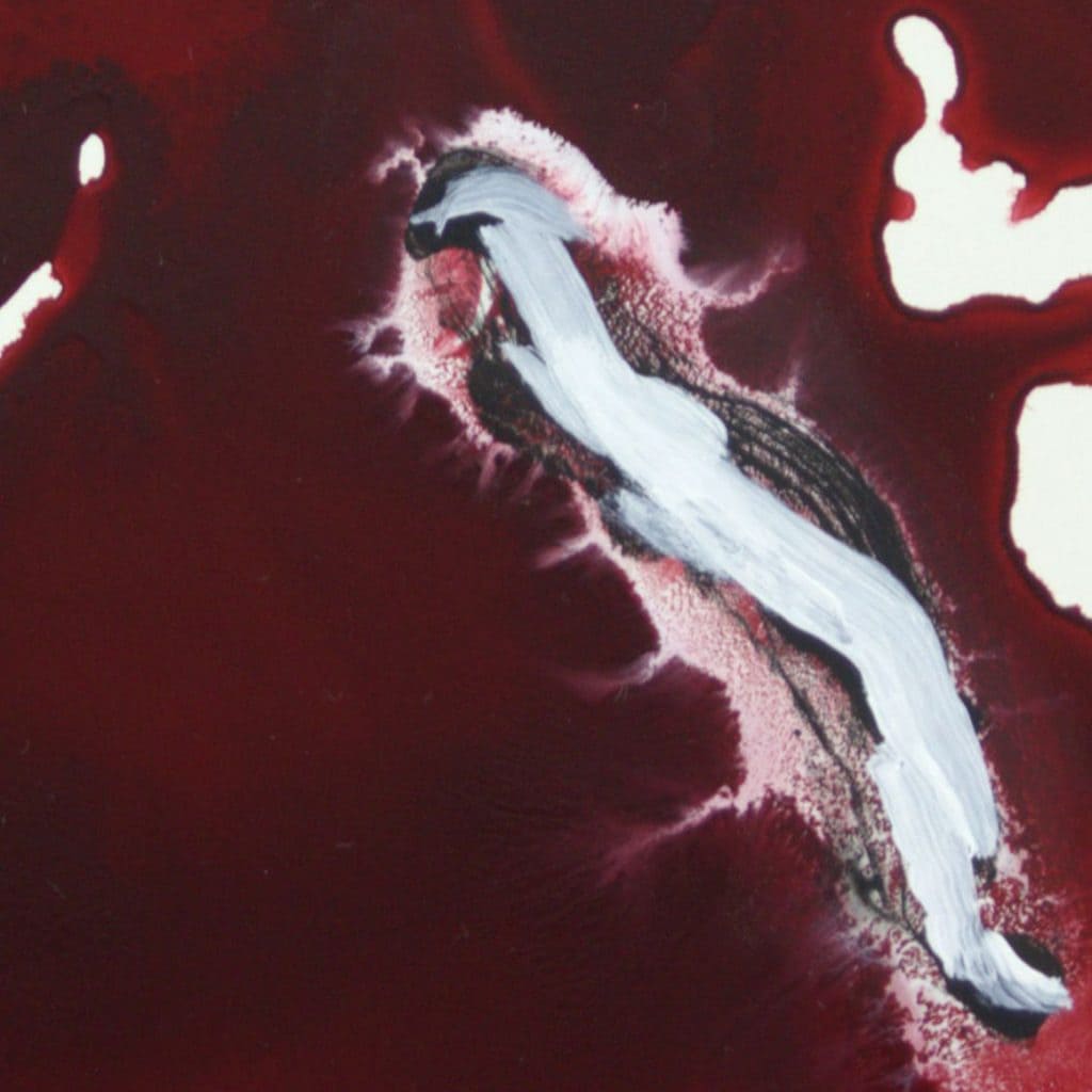 <span class="artinfo"><span class="arttitle">Swollen Season</span>, 2015, Acrylic on clay board panel, 8" x 6" x 2¼" <span class="artsold">sold</span></span>